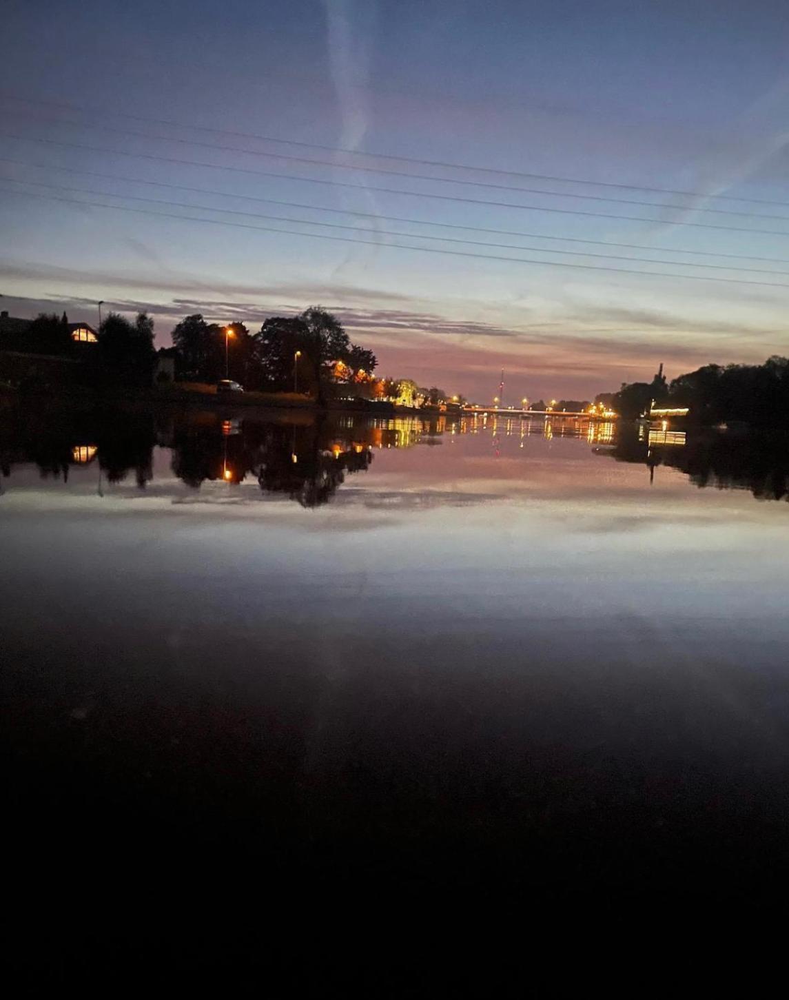Houseboat On The Water Liepāja Exterior foto